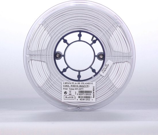 eSun PLA+ Koud Wit/cold white - 1kg  - 1.75mm - 3D printer filament