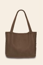 Omay Classic Bag - Schoudertas voor Dames - Shopper Groen - 45x10x41 cm - Handmade