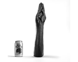 All Black Zwarte realistische fisting dildo