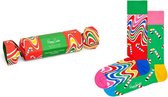 Happy Socks Giftbox - 2-Pack Psychedelic Candy Cane