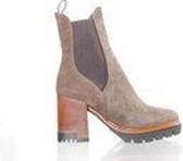 MAURY Dames Chelseaboot Bruin "MALAGA" - maat 40