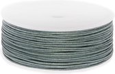 Waxkoord Katoen (1 mm) Stone Grey (90 Meter)