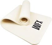 #DoYourFitness - Extra dikke fitness mat - »Jivan« - duurzaam, non-slip, huidvriendelijk, slijtvast - 183 x 61 x 2,0 cm - wit