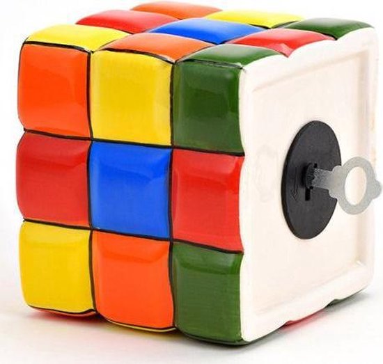Tirelire Rubik's cube and cube