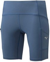 Mizuno Impuls Core Mid  Sportlegging - Maat XL  - Vrouwen - blauw