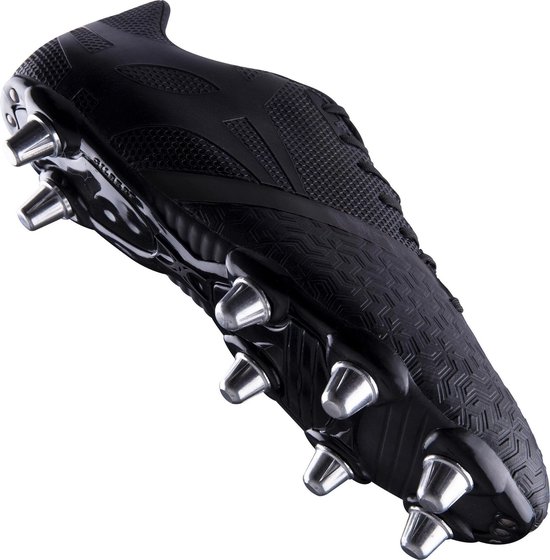 Tacchetti Da Rugby Gilbert Prolite (confezione Da 12) Per Suole SpeedPlate, 14 Mm, Colore Argento/nero