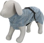 Hondenjas - Regenjas voor honden - reflecterend - zilverblauw - Nekomvang: tot 32 cm Buikomvang: 38-68 cm Ruglengte: 25 cm