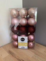 Kerstballen Set - 30 Stuks  - Mix Roozy