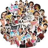 Harry Styles sticker mix - 50 stickers voor laptop, muur, fiets, agenda etc.