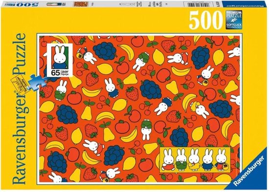 aanplakbiljet Federaal etiket Ravensburger puzzel Nijntje - Legpuzzel - 500 stukjes | bol.com