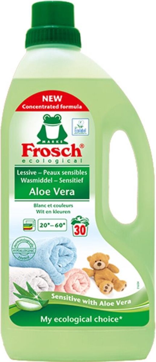 5x Frosch Wasmiddel Aloe Vera 1500 ml