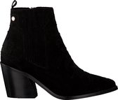 Notre-V Ah21 Enkellaarsjes - Enkelboots - Dames - Zwart - Maat 40