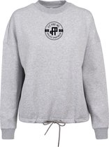 FitProWear  Hoodie Dames - Grijs  - Maat XS - Dames  - Oversized pasvorm - Sporttrui - Sweater - Hoodie - Katoen / Polyester - Trui Capuchon - Sportkleding  - Casual kleding