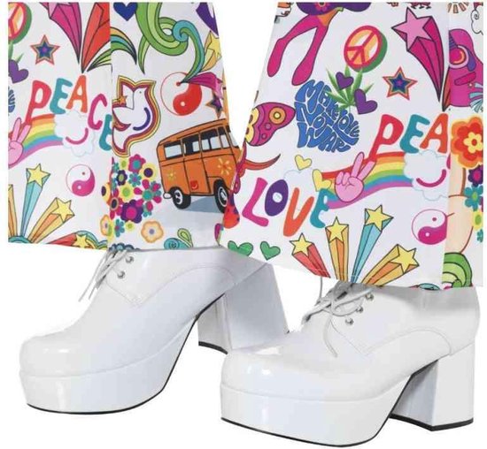 Nubikk Dames Sneakers Wit plateau sneaker | Van den Assem