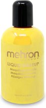 Mehron - Vloeibare Schmink op Waterbasis - Geel - 130 ml