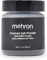 Mehron Specialty Powder Charred Ash | Geblakerd As - 21 gram (ook ideaal voor roetpieten)
