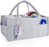 Organizer Tas Voor Baby Spullen | Opbergtas | Luiertas | Verzorgingstas | 3 Compartimenten | 8 Buitenzakjes