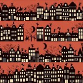 Cadeaupapier inpakpapier geschenkpapier rol Sint Silver 70 centimeter x 200 meter