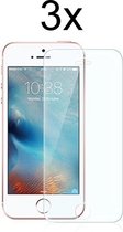 iphone 5 screenprotector - Beschermglas iPhone se 2016 screenprotector - iPhone 5s screenprotector - iPhone 5c screen protector glas - 3 stuks
