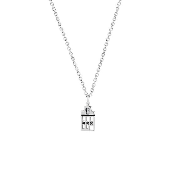 LUUK LIFESTYLE Halsketting met Ster Hanger van 925 Sterling Zilver 50 cm, Gelukbrenger Ketting voor Vrouwen, Symbolisch Modesieraad, Tijdloos Sieraad, Cadeau Idee, Geluksster Symbool, Goud