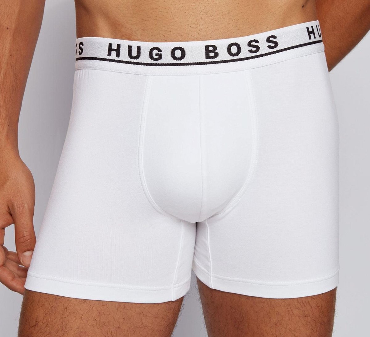 Hugo Boss Onderbroek Maat XXL Mannen zwart grijs wit