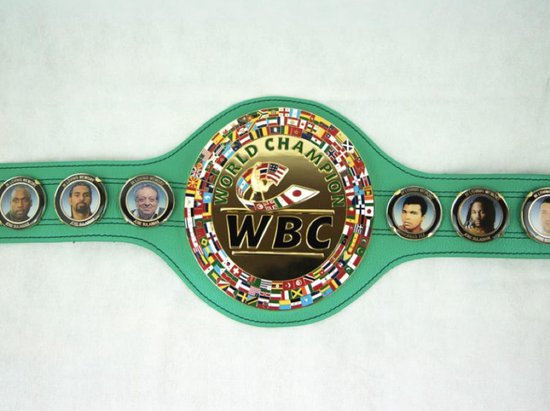 Ceinture de titre de boxe du monde WBC - Ceinture de boxe - Ceinture de  titre -... | bol.com