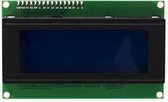 Whadda I²C 20x4 LCD-module voor Arduino®, blauwe achtergrondverlichting, witte tekens, 5 VDC voeding