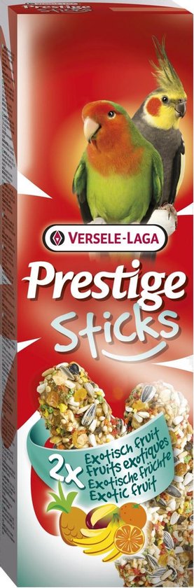 Versele-Laga Prestige Sticks - Exotisch Fruit - 2 x 70 g