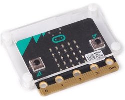 Whadda Micro:bit® starterkit, complete educatieve set voor beginners in programmeren en elektronica, met Python en Block Editor, met breadboard, ledmatrix, Bluetooth BLE, Raspberry Pi compatibiliteit, ideaal voor thuis- en klasgebruik
