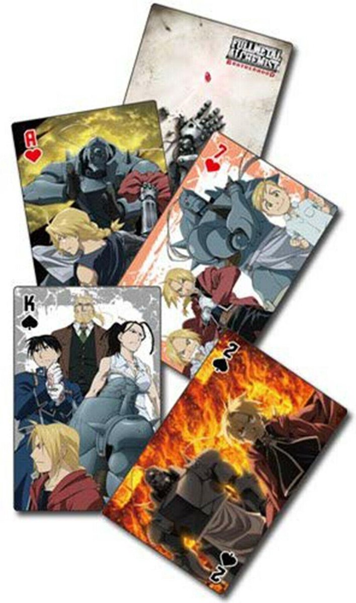 Full Metal Alchemist Brotherhood Speelkaarten 2