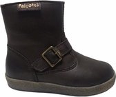 Botte chaude à fermeture éclair à boucle Falcotto 1213 DK marron taille 20