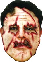 GHOULISH - Moordenaar met verscheurd gezicht masker voor volwassenen