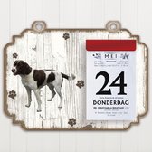 Scheurkalender 2023 Hond: Drentsche Patrijshond