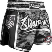 8 Weapons Muay Thai Short Super Mesh City Camo Kies uw maat: L