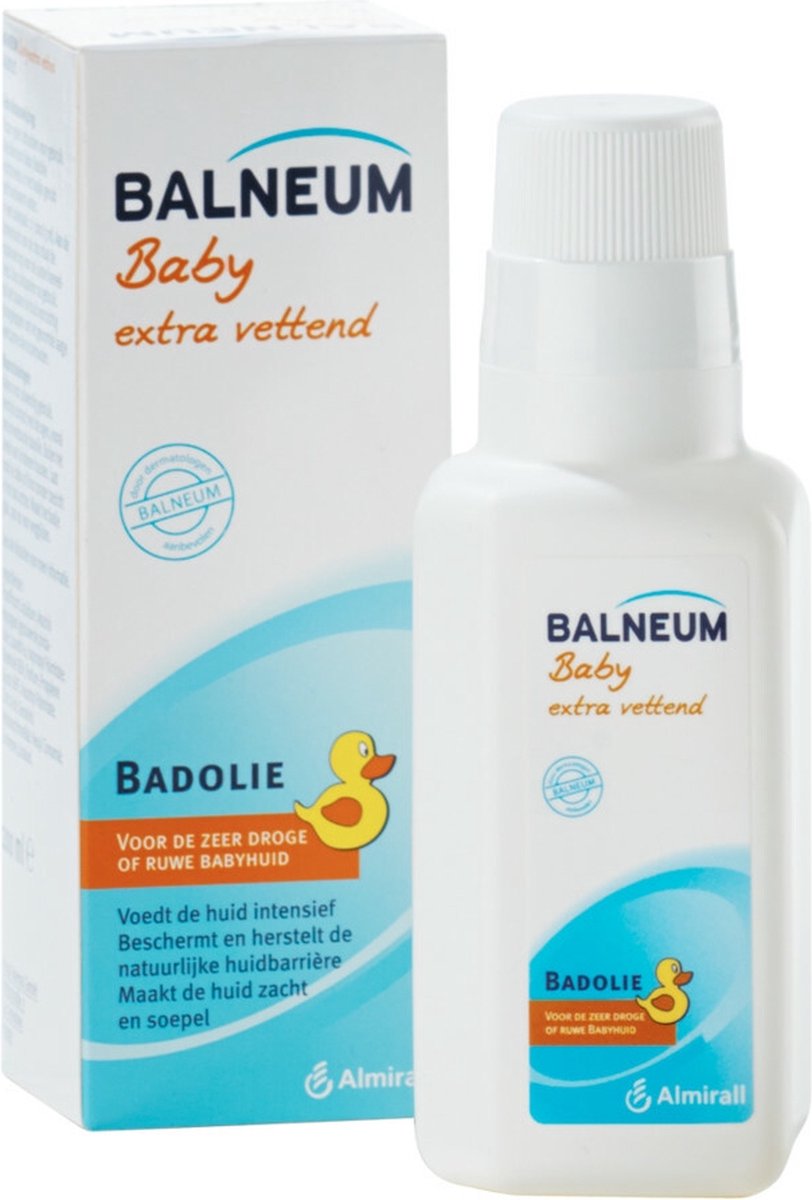 Balneum Baby Extra Vettend Badolie - Voor de zeer droge of ruwe babyhuid -  200 ml | bol.com