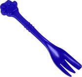 Metaltex Spork Lepel En Vork In 1 Best Friends 18 Cm Blauw