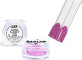 IBP Mix & Mingle Nail Art glitter rainbow pink 3gr