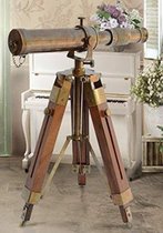 Telescoop / Verrekijker op Statief | Antiek | Maritiem | Nautisch | Geschenk