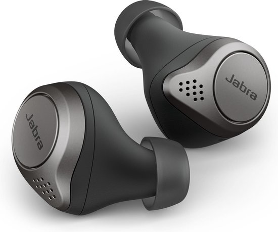 Jabra Elite 75t - Volledig draadloze in-ear oordopjes - Titanium/zwart - Jabra
