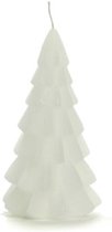 Rustik Lys - Kaars - kerstboom - Wit - 6.3x12cm