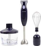 LUMME LU-1886 Staafmixer + accessoires | 700W | 3in1 | Mengkom 600ml | Blauw (dark topaz)