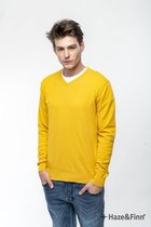Pullover V-Hals Geel (MC11-0200 - Yellow)