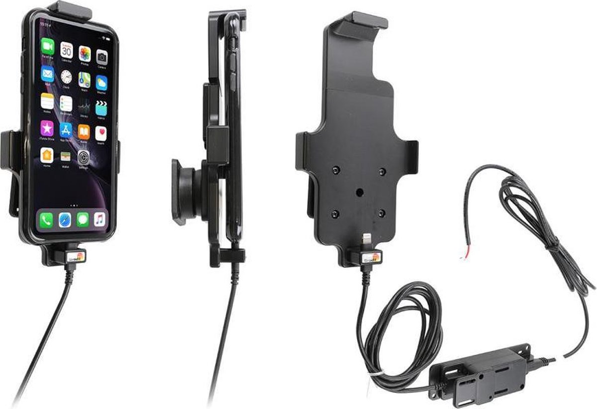 Brodit Halter aktiv Apple iPhone 12/12 Pro/XR/11 Molex (adjustable top)