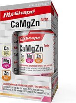 Fit&Shape CaMgZn  (Calcium, Magnesium en Zink)  Forte  60 capsules
