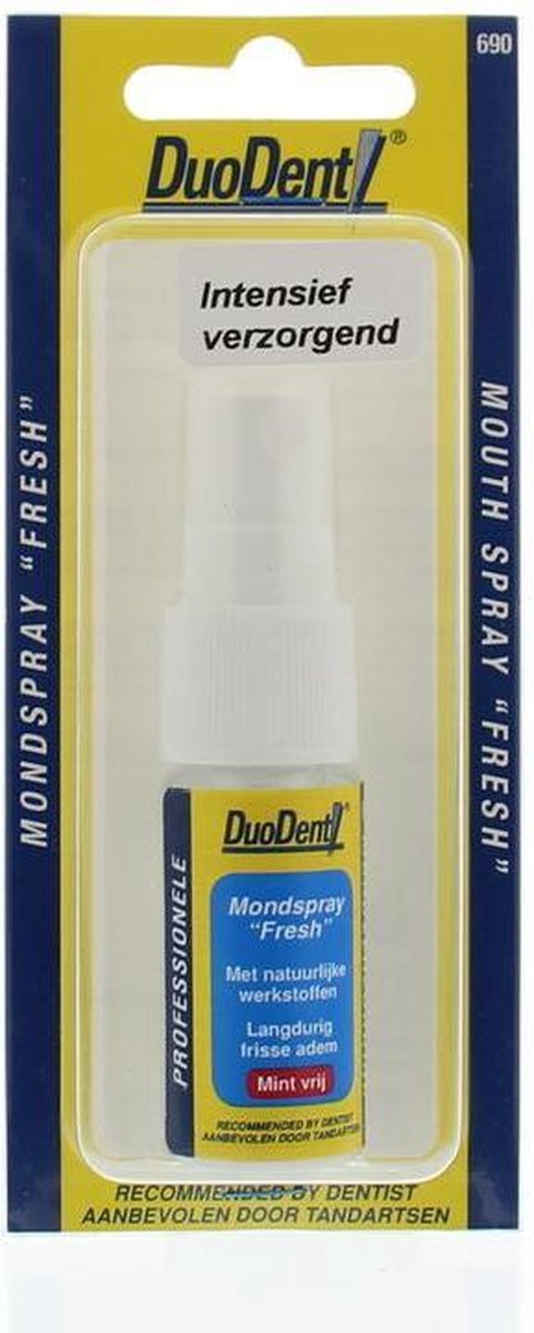 Goedkoopste Duodent mondspray fresh 11 ml