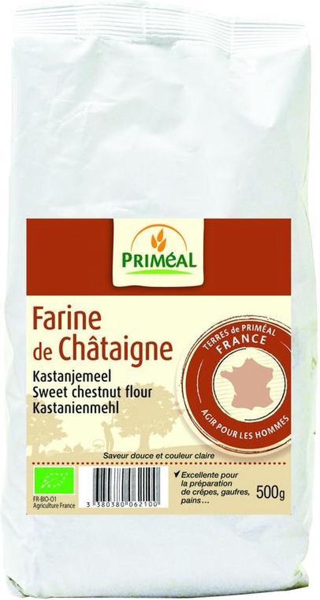 Primeal Kastanjemeel 500 gram