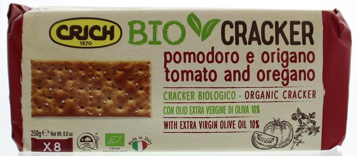 Crich Crackers Tomaat Or Gr