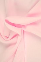 Chiffon stof - Baby roze - 15 meter
