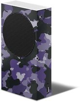 XBOX Series S Console Skin Camouflage Paars Sticker
