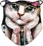 Design Biker sjaals - Biker-sjaal Fashion Cat